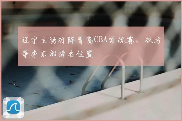 辽宁主场对阵青岛CBA常规赛，双方争夺东部排名位置