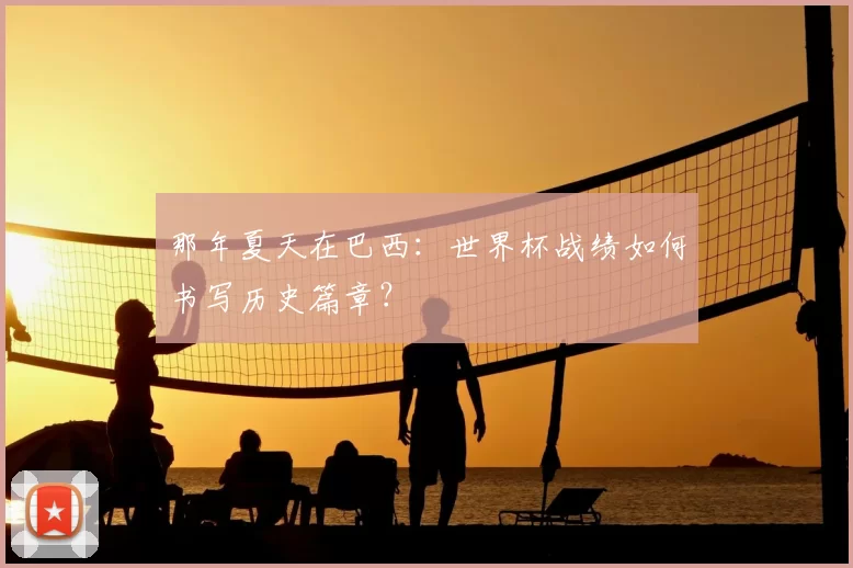 那年夏天在巴西：世界杯战绩如何书写历史篇章？
