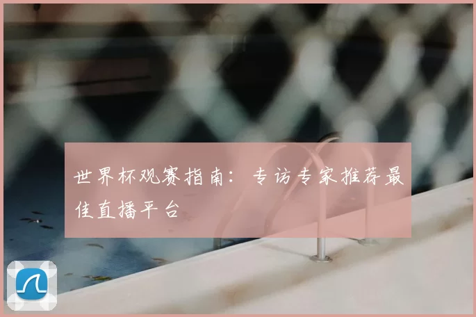 世界杯观赛指南：专访专家推荐最佳直播平台