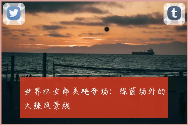 世界杯女郎美艳登场:绿茵场外的火辣风景线