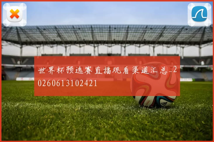 世界杯预选赛直播观看渠道汇总_20260613102421